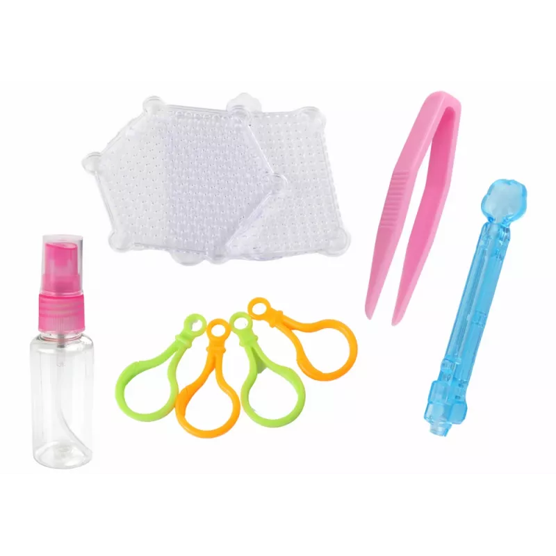 LEAN TOYS Water Beads Set DIY Magic Beads 8 Colors Means of Transportation