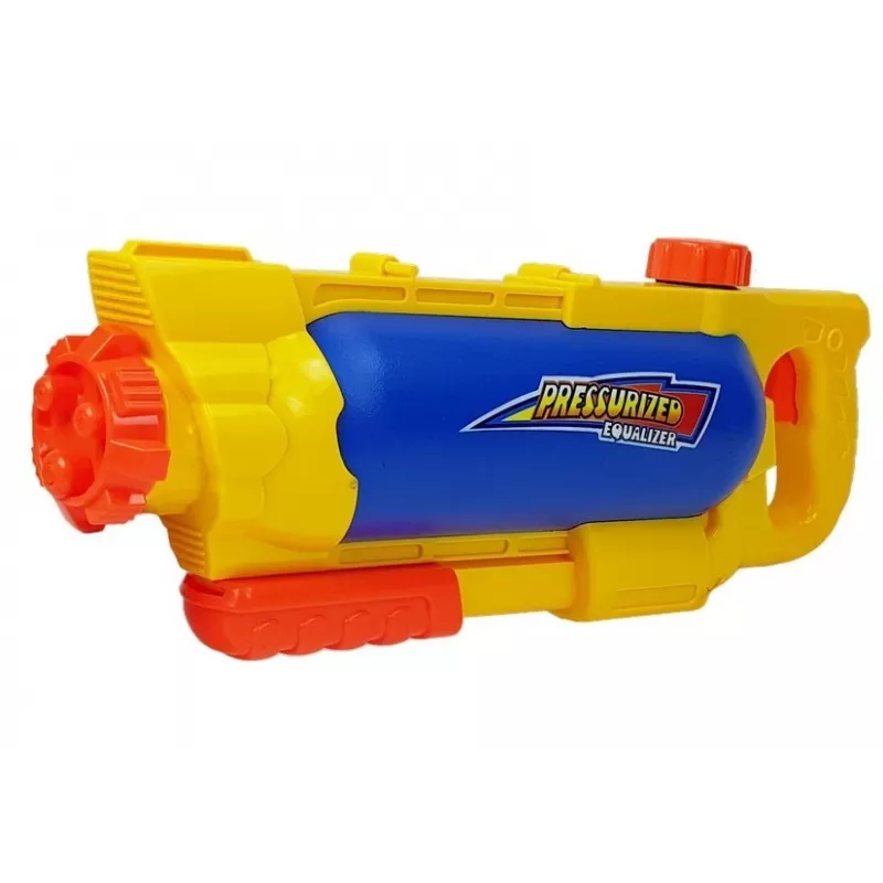 LEAN TOYS Water Gun 1450 ml Yellow-Blue