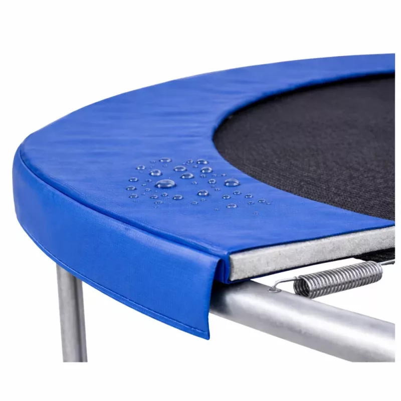Lean Trampoline Spring Pad - Blue - Fits 480-487 cm (16 ft) Round Trampolines - 28 cm Wide, 20 mm Thick, UV-Resistant PVC
