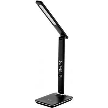 Avide LED stalinė lempa su kalendoriumi, juoda, 6W, 350lm