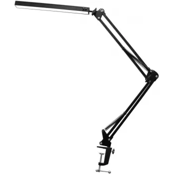 Avide LED stalinis šviestuvas su spaustuku 12W juodas