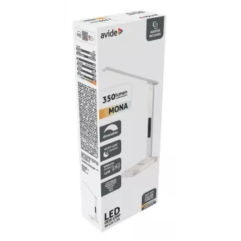 Avide LED staliniame lempoje su telefono įkrovikliu 7W 350lm