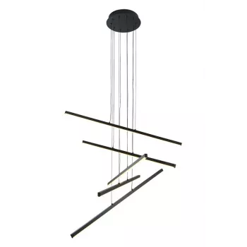 Sibiu 2023522P-BK LED pakabinamas šviestuvas, 60W, 4000K, juodas