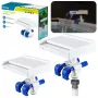 LED baseino fontanas 7 spalvos 8 režimai IP67 Bestway 58619
