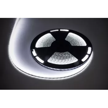 LED juosta 25m Rebel (1500x5050 SMD) šalta balta vandeniui atspari, 12V