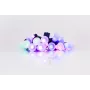 LED girlianda su varpeliais, 20 šiltų baltų LED, 2,5 m, maitinama baterijomis, auksinė