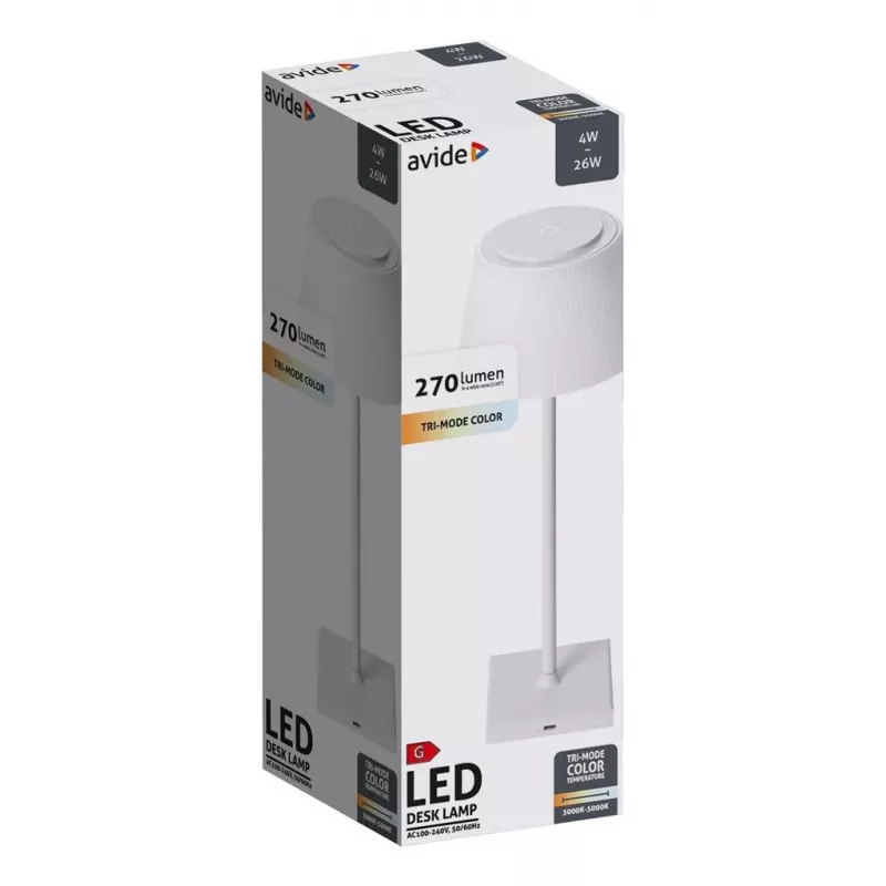 Ledlenser Avide LED stalinė lempa balta USB 4W 3 pakopų šviesos spalva