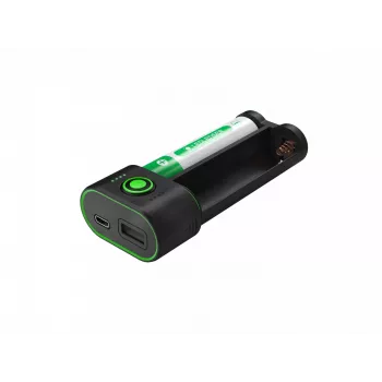Ledlenser Flex7 6800 mAh išorinė baterija juoda, žalia