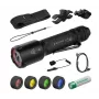 Ledlenser TAC6R Black Hunting Set su kietu dėklu