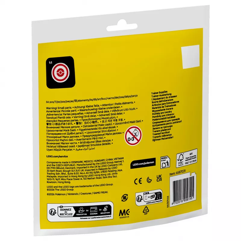 LEGO 30730 Pokémon trenerio įranga Polybag