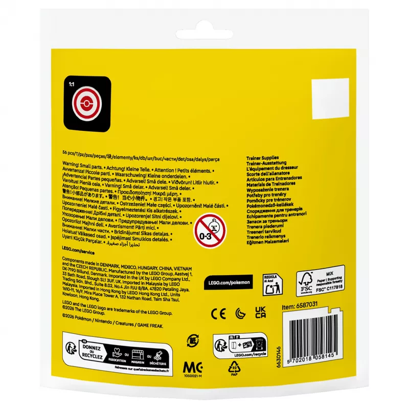 LEGO 30730 Pokémon trenerio įranga Polybag