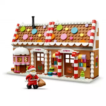 LEGO 40809 Kalėdinis meduolinis namelis – statybų rinkinys (136 dalių, nuo 7 metų)
