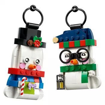 LEGO 40812 Sezoniniai sniego seniai Kalėdų dekoracijų statybos rinkinys (153 dalys)