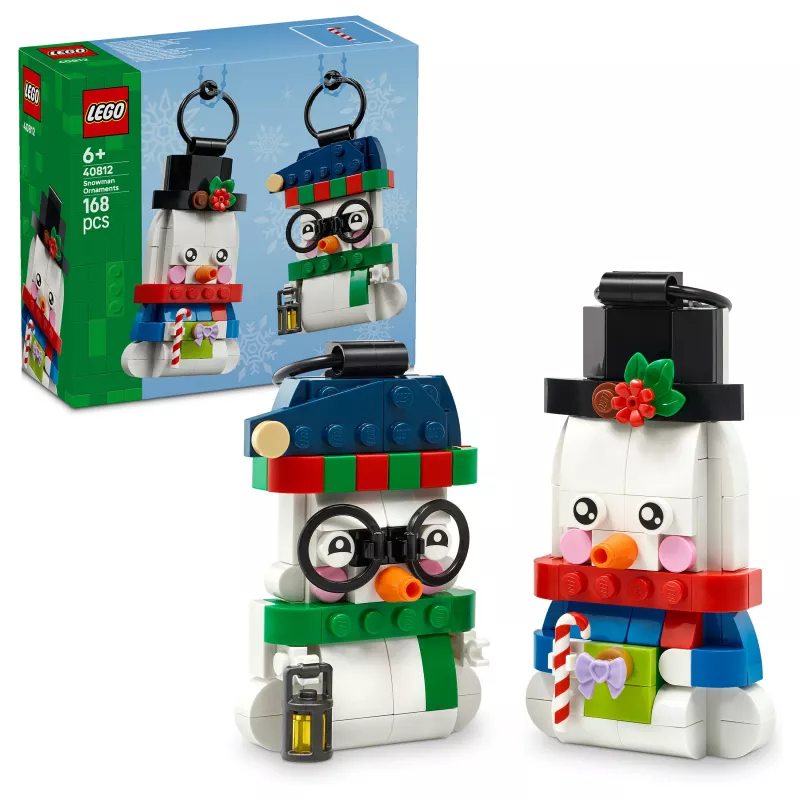 LEGO 40812 Sezoniniai sniego seniai Kalėdų dekoracijų statybos rinkinys (153 dalys)