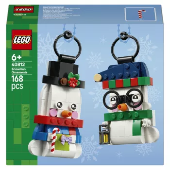 LEGO 40812 Sezoniniai sniego seniai Kalėdų dekoracijų statybos rinkinys (153 dalys)