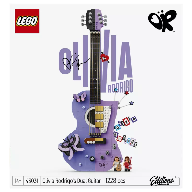 LEGO 43031 Bricks Editions Music Olivia Rodrigo dviguba gitara