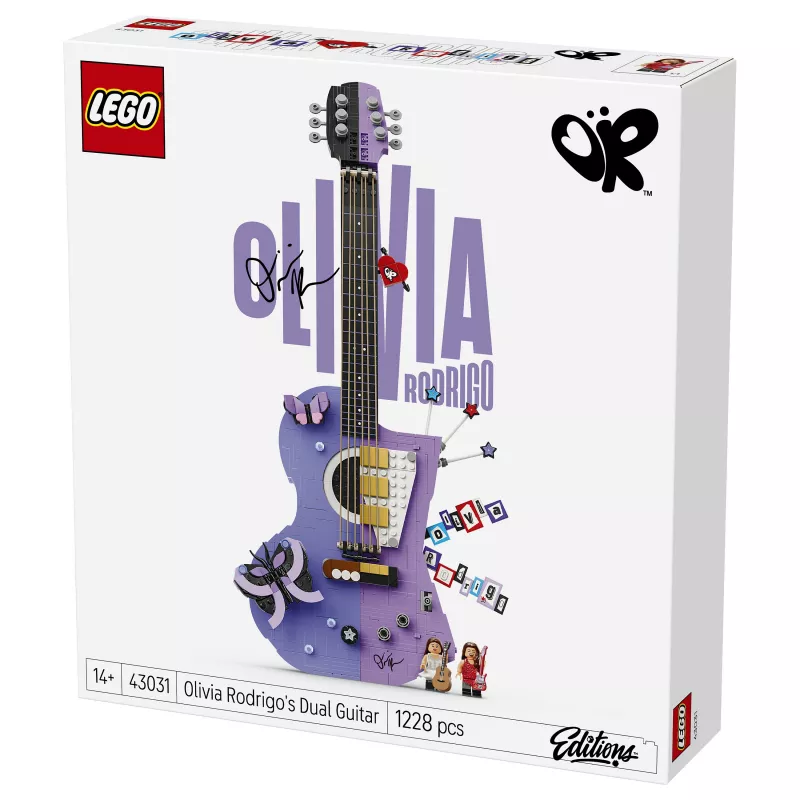 LEGO 43031 Bricks Editions Music Olivia Rodrigo dviguba gitara