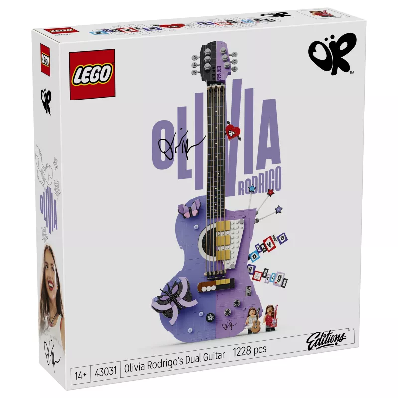 LEGO 43031 Bricks Editions Music Olivia Rodrigo dviguba gitara