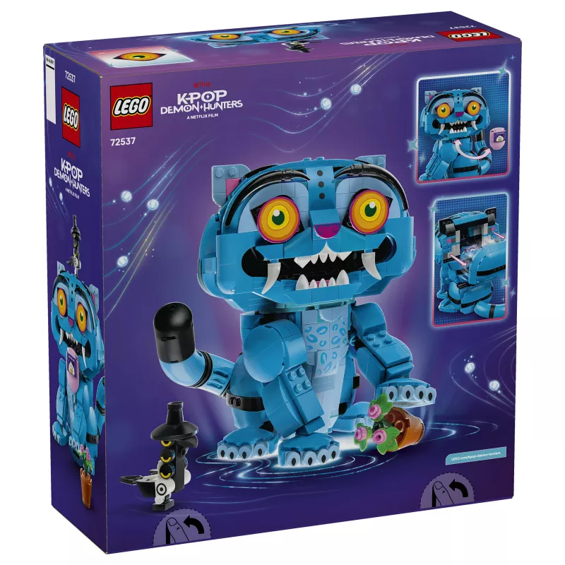 LEGO 72537 KPop demonų medžiotojai Derpy tigras ir Sussie paukštis konstruktorius