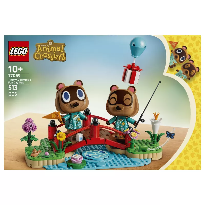 LEGO Animal Crossing Timmy & Tommy's Fun Day Out 77059 statybų rinkinys