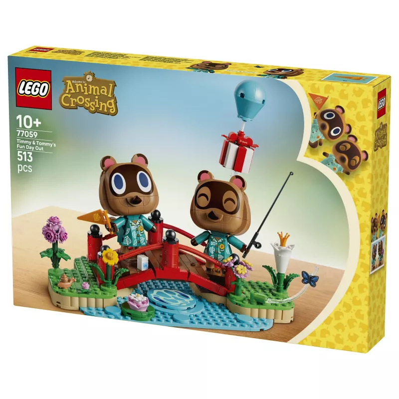 LEGO Animal Crossing Timmy & Tommy's Fun Day Out 77059 statybų rinkinys
