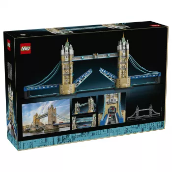 LEGO Architecture 21067 Tower Bridge statybų rinkinys (1176 dalys) – ikoniškas Londono orientyro modelis
