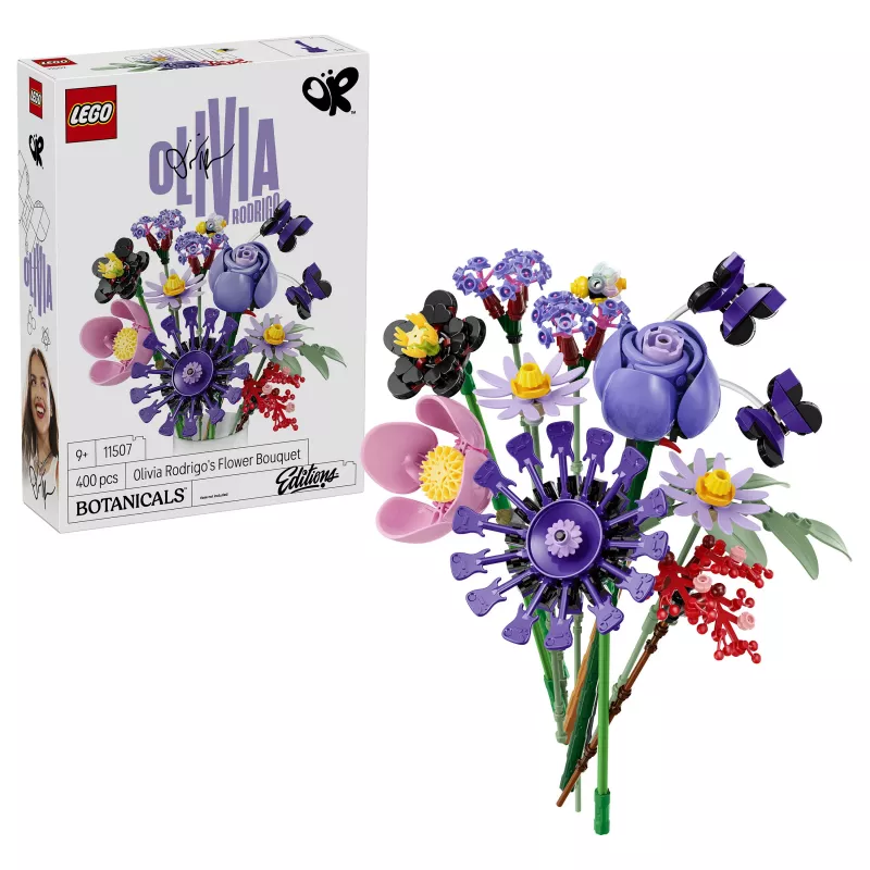 LEGO Botanicals 11507 Olivia Rodrigo gėlių puokštė