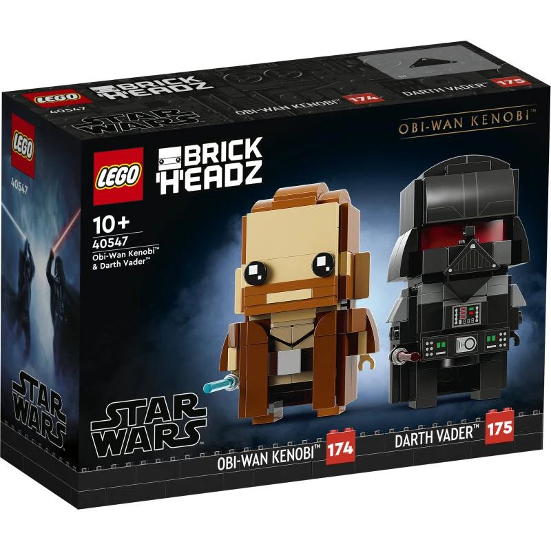 LEGO BrickHeadz Obi-Wan Kenobi & Darth Vader (40547)