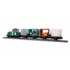 LEGO City 60509 Uosto krovininis traukinys su kranu ir sunkvežimiu