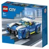 LEGO City Policijos automobilis 60312 Konstravimo rinkinys su minifigūrėle ir kelio kūgiu (94 dalys, nuo 5 metų)