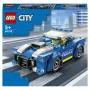 LEGO City Policijos automobilis 60312 Konstravimo rinkinys su minifigūrėle ir kelio kūgiu (94 dalys, nuo 5 metų)