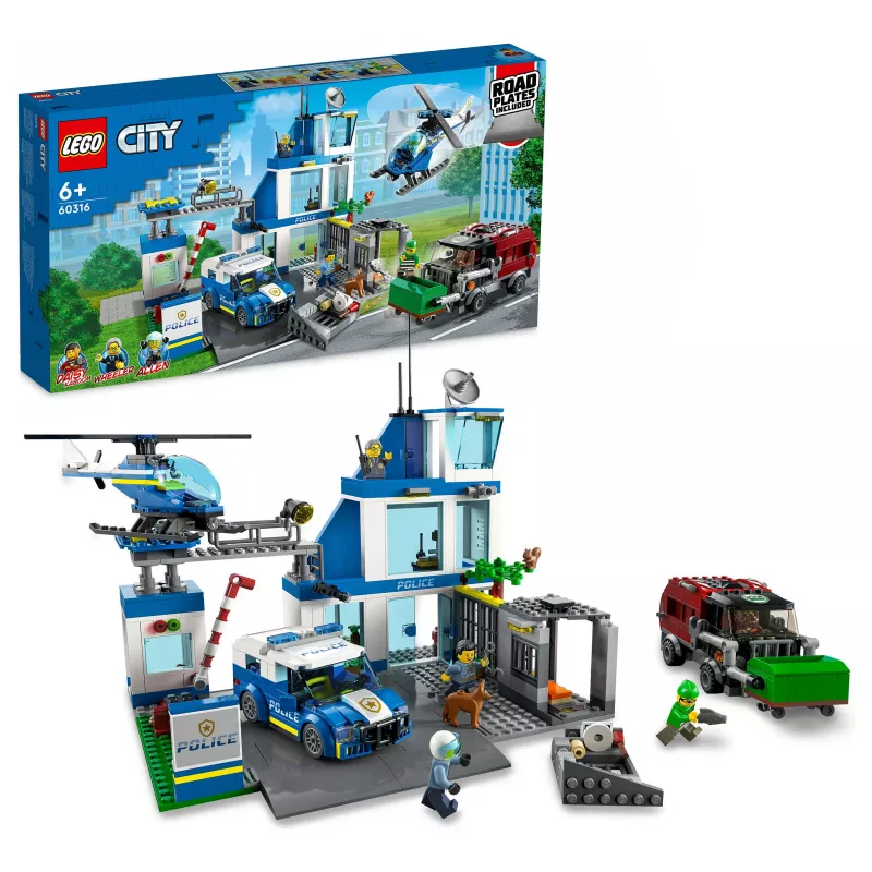 LEGO City policijos nuovados statybos rinkinys 60316
