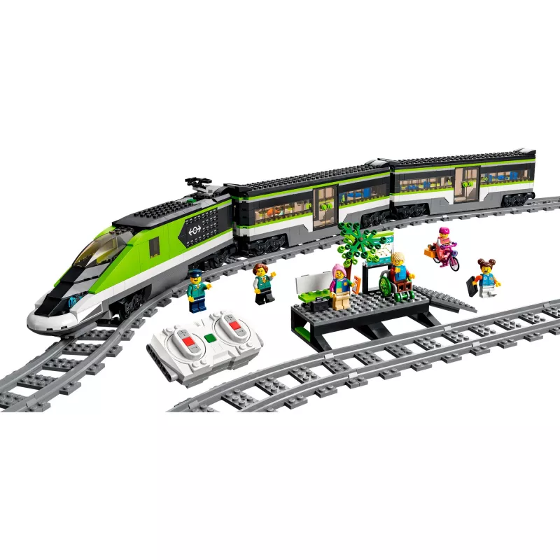 LEGO City traukinių stoties pilnas rinkinys