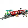 LEGO City traukinių stoties pilnas rinkinys
