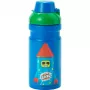 LEGO gertuvė FIREWORK GUY, 390 ml, mėlyna, silikoninis snapelis su permatomu dangteliu, PP/silikonas, 1 vnt. (40560800)