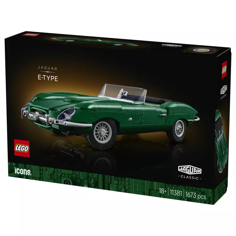 LEGO Icons 11381 Jaguar E-Type statybų rinkinys (1458 dalys)