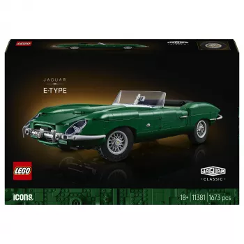 LEGO Icons 11381 Jaguar E-Type statybų rinkinys (1458 dalys)