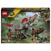 LEGO Jurassic World 77982 Spinosaurus Dinosaur Escape Building Set su Owen Grady ir Claire Dearing minifigūrėlėmis (248 dalių)