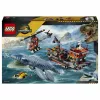 LEGO Jurassic World 77983 Mosasaurus dinozaurų valties ataka (280 dalių, 3 minifigūrėlės, amžius 7+)