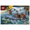 LEGO Jurassic World 77983 Mosasaurus dinozaurų valties ataka (280 dalių, 3 minifigūrėlės, amžius 7+)