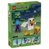 LEGO Minecraft 21582 Chicken Jockey statybos rinkinys