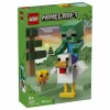 LEGO Minecraft 21582 Chicken Jockey statybos rinkinys