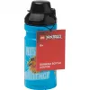 LEGO NINJAGO geriamo buteliuko 390 ml mėlynas silikoninis snapelis su permatomu dangteliu PP/silikonas