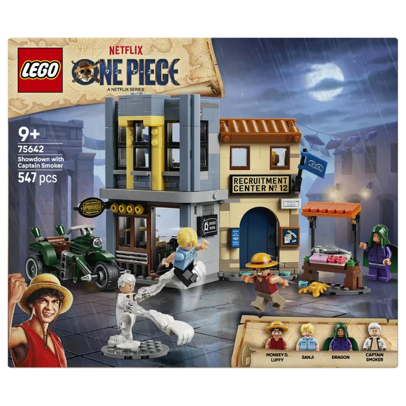 LEGO One Piece 75642 Showdown with Captain Smoker statybų rinkinys