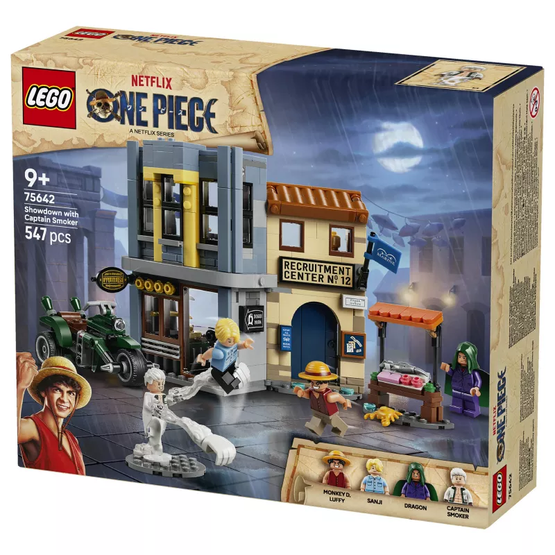 LEGO One Piece 75642 Showdown with Captain Smoker statybų rinkinys