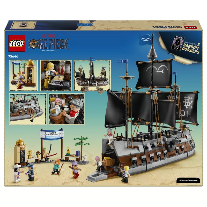 LEGO One Piece 75646 Garp's Marine Battleship statybų rinkinys