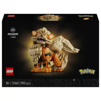 LEGO Pokémon Arcanine Statybinis Rinkinys (72160)