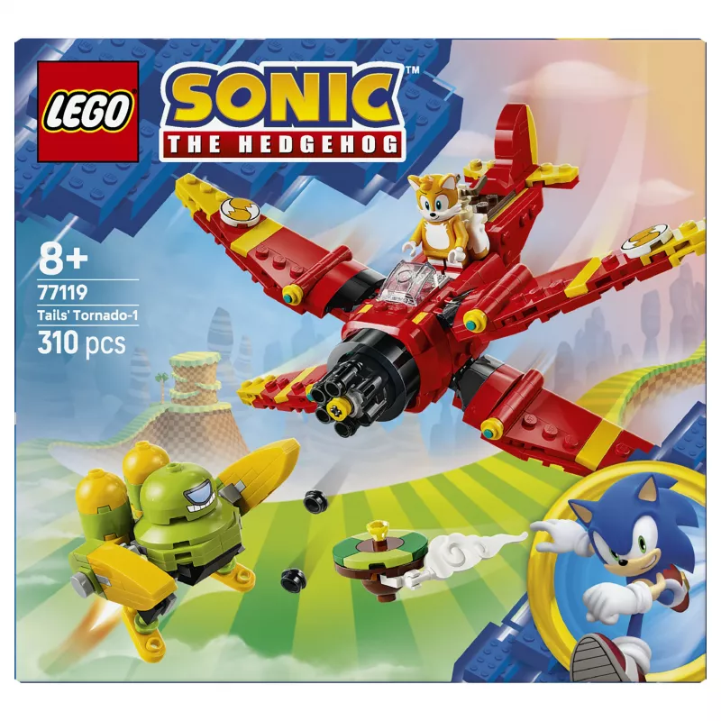 LEGO Sonic the Hedgehog 77119 Tails and Tornado-1