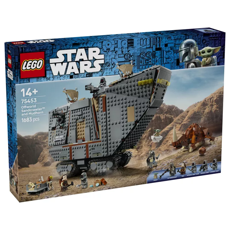 LEGO Star Wars Offworld Smėlio vikšras ir Mudhorn 75453