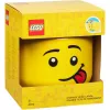 LEGO Storage Head Silly Large Yellow 8.5L Minifigure Head Storage Container